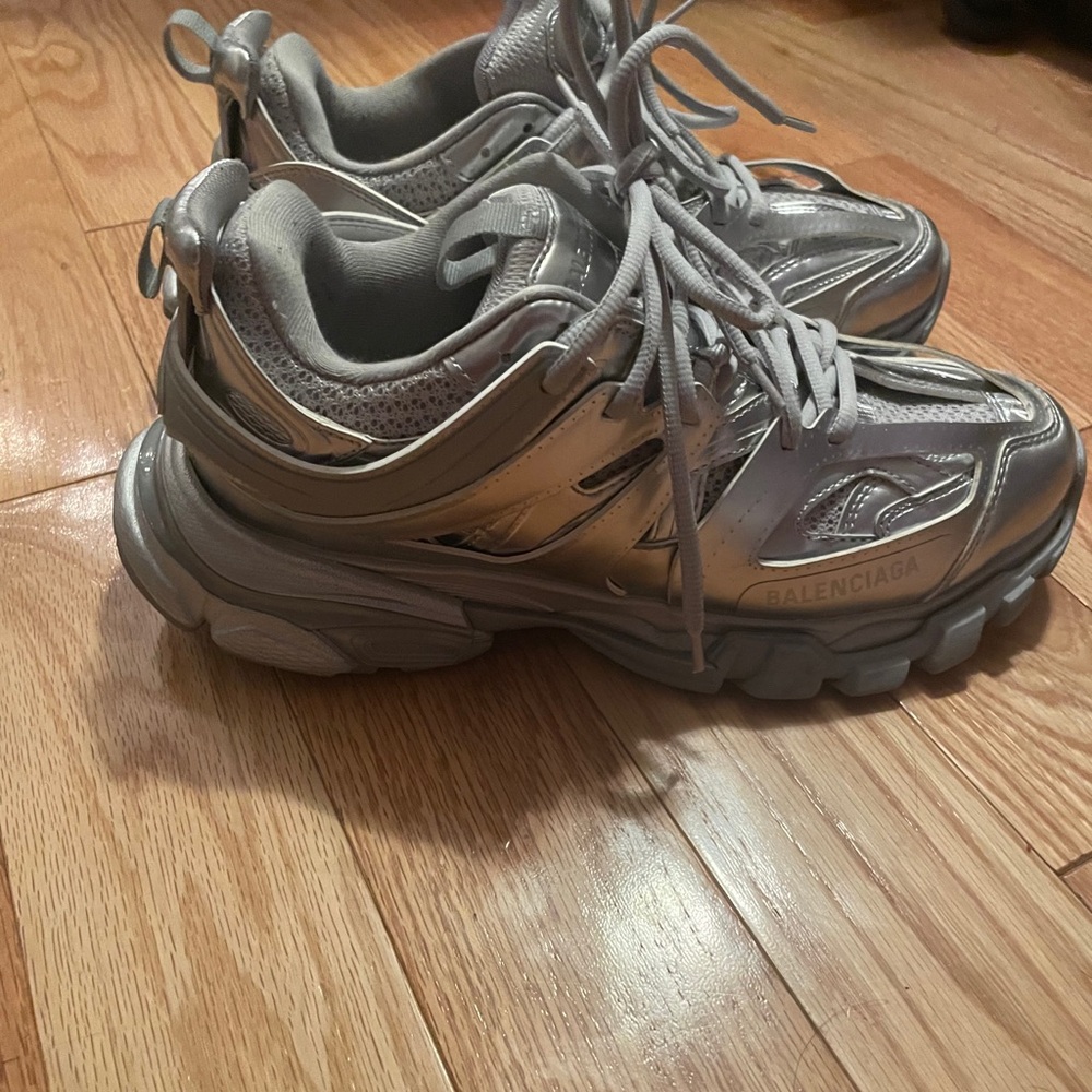 Balenciaga triple Silver Sneakers